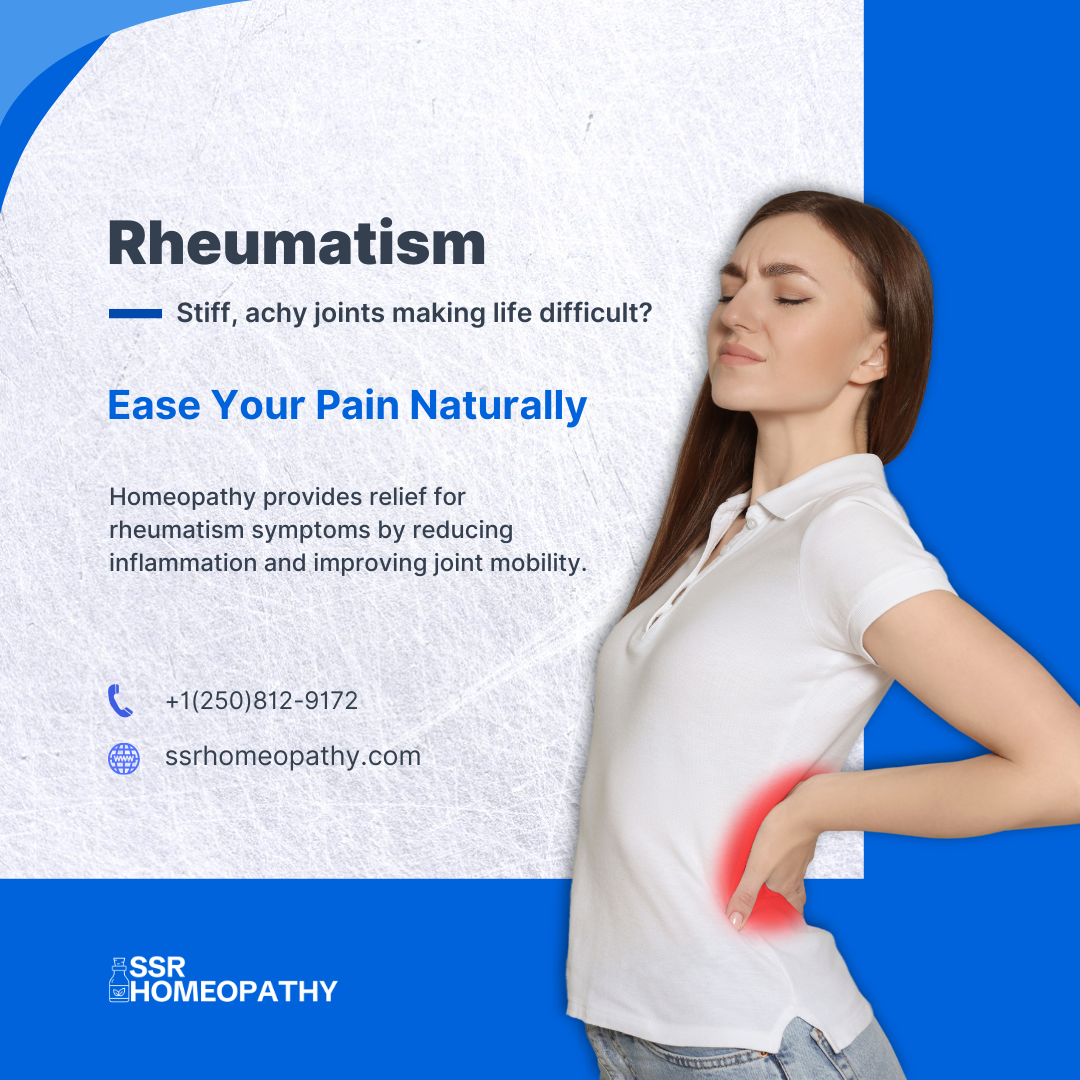 Rheumatism and homeopathic support for joint discomfort
