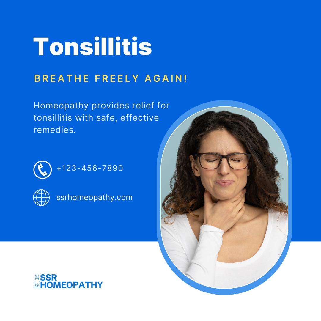 Tonsillitis and homeopathic support for throat discomfort
