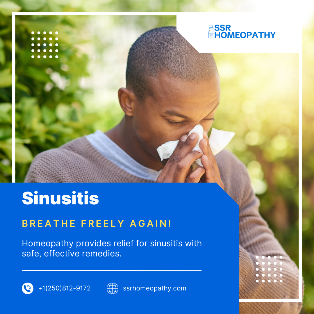 Sinusitis and homeopathic support for sinus discomfort